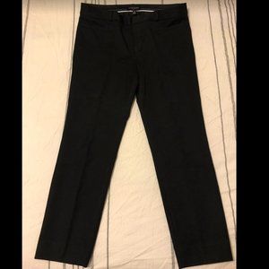 Black Cropped Slim Fit Pants - Banana Republic, Size 10